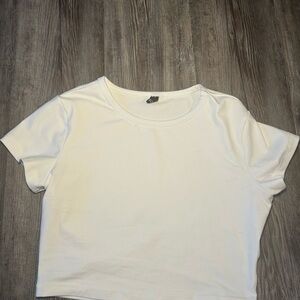 White Women's Crop Top